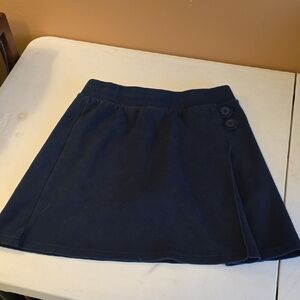 Cat & Jack Navy Skort with Button Accents